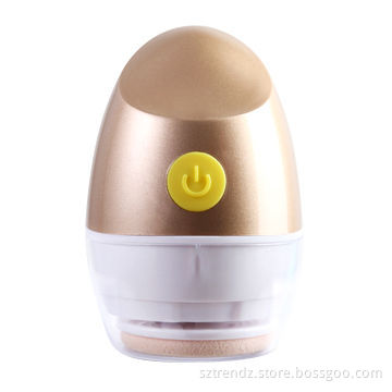 Electric powder puff, two-speed and 360° vibration to make foundation go on smooth
